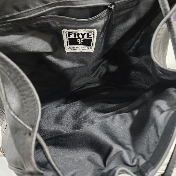 FRYE BLACK LEATHER BACKPACK main image 14